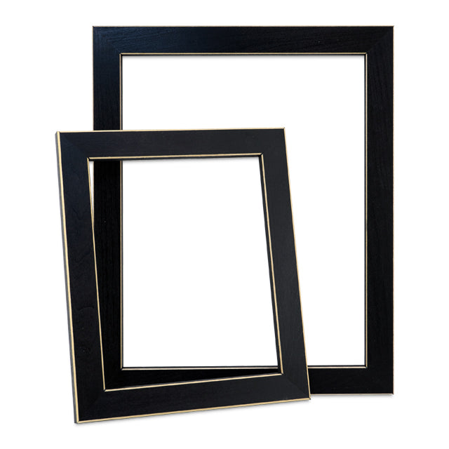 Rustic Creations Etched Edge Black Poplar Frames