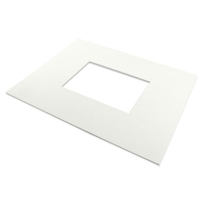 White Single Mat