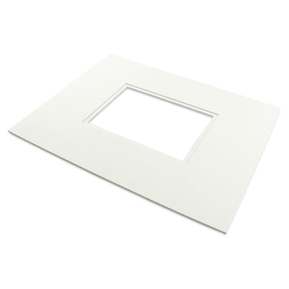 White Double Mat