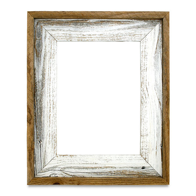 Whitewashed Barnwood Frame