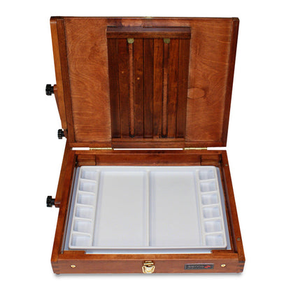 Sienna Plein Air Watercolor Palette Insert with Medium Pochade Box (Sold Separately)