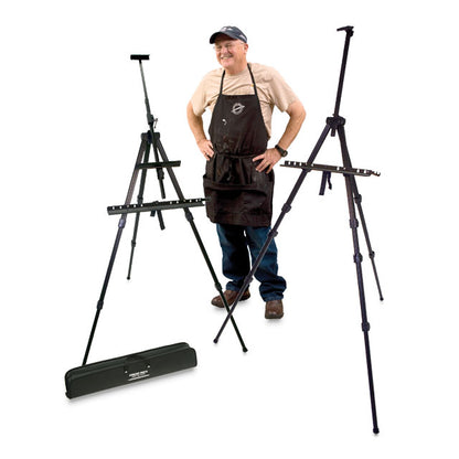 Joe and his Travel Light Easels