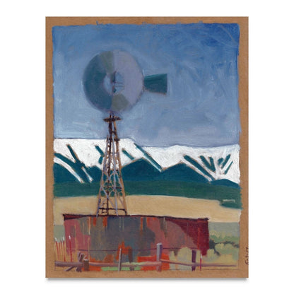 Oil Painting on Cartón Plein Air Panel by Carl Judson