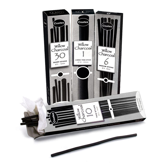 Coates Premium Artist Willow Charcoal