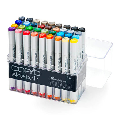 Sketch Marker Basic Set of 36 Markers