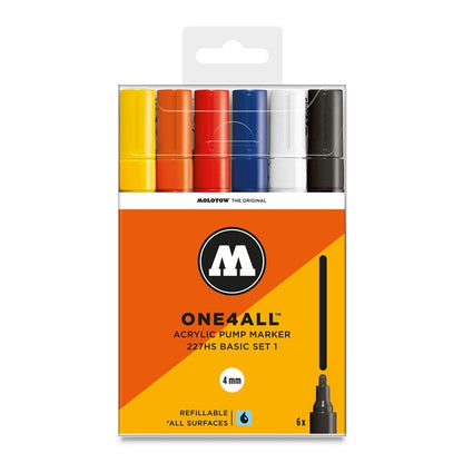 One4All Acrylic Paint Marker Basic Set 1