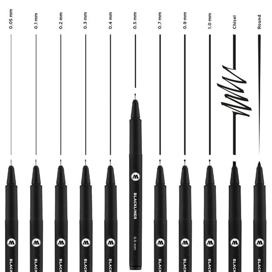 Molotow Blackliner Pen Sets