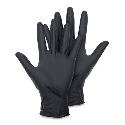 Disposable Black Vinyl-Nitrile Blend Gloves