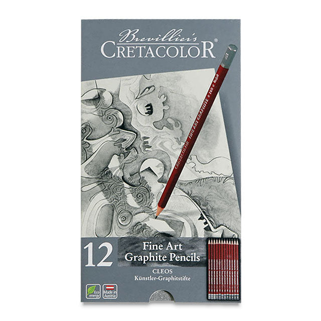 Fine Art Graphite Pencil Set of 12