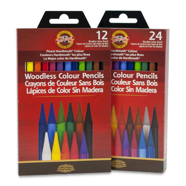 Woodless Color Pencils