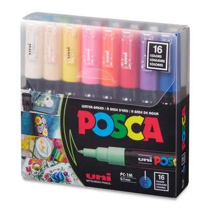 Uni Posca Paint Marker Sets