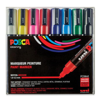 Paint Marker Basic Colors Set of 16