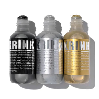 Krink K-60 Paint Marker - Metallic Colors, Set of 3