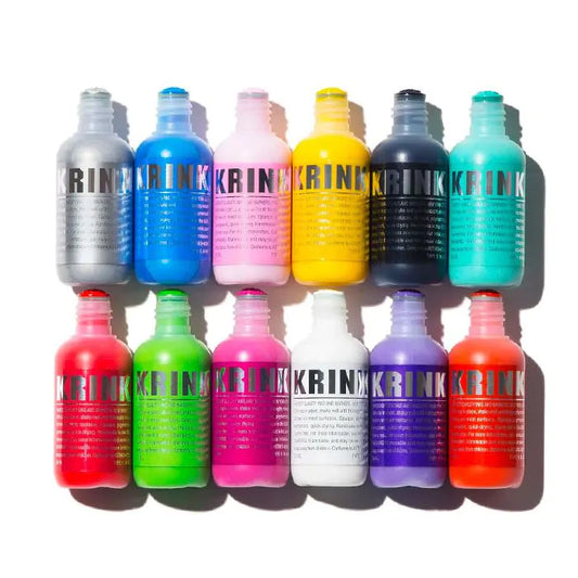 Krink K-60 Paint Marker - Assorted Colors, Set of 12