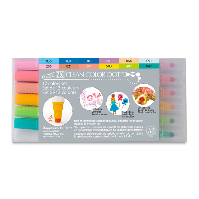 Clean Color Dot Marker - Assorted Colors