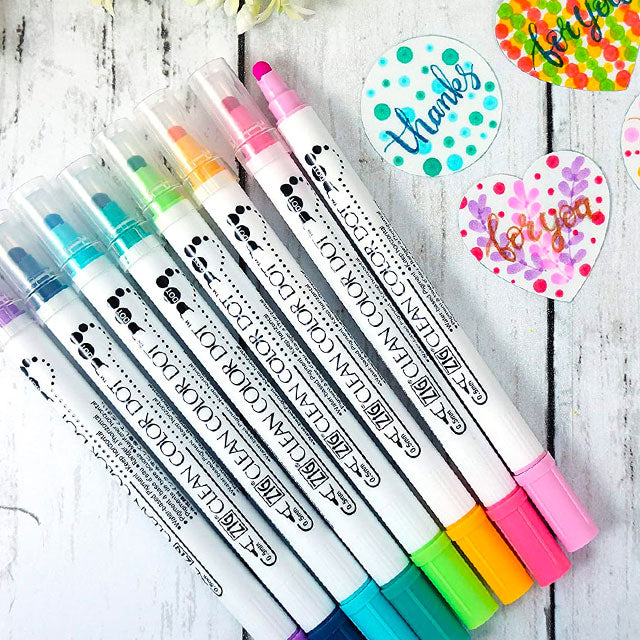 Clean Color Dot Marker Sets