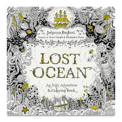 Lost Ocean Coloring Book