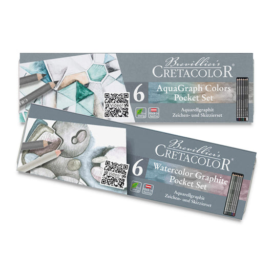 AquaGraph Watersoluble Pencil Sets