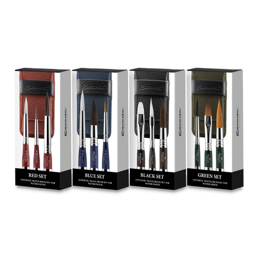 Escoda Travel Color Brush Sets