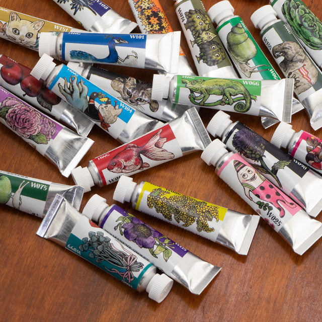 Holbein x Yuko Higuchi Watercolor Tubes