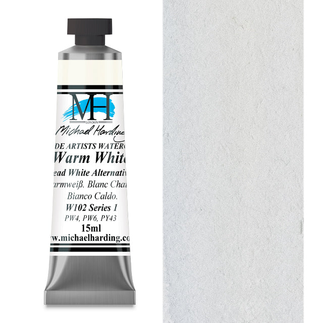 Michael Harding Artists Watercolor - Warm White, 15 ml