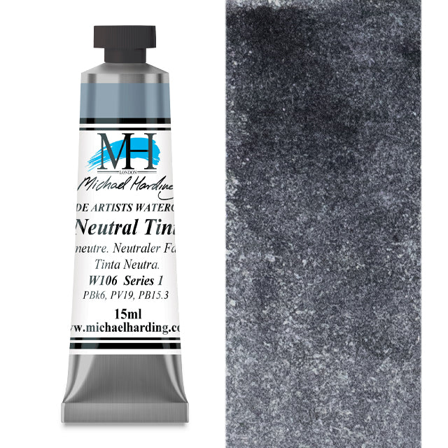 Michael Harding Artists Watercolor - Neutral Tint, 15 ml