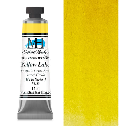 Michael Harding Artists Watercolor - Yellow Lake, 15 ml