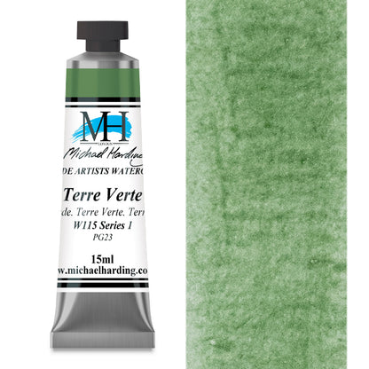 Michael Harding Artists Watercolor - Terre Verte, 15 ml