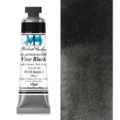 Michael Harding Artists Watercolor - Vine Black, 15 ml