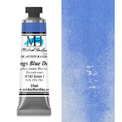 Michael Harding Artists Watercolor - Kings Blue Deep, 15 ml