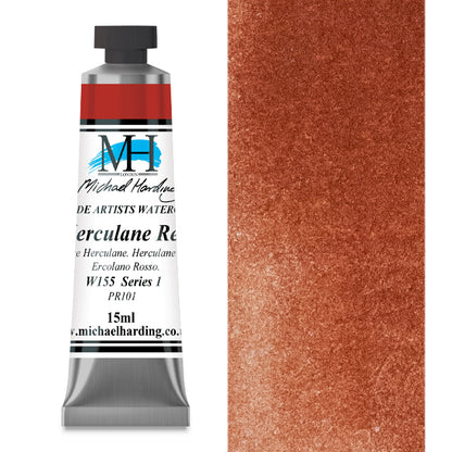 Michael Harding Artists Watercolor - Herculane Red, 15 ml