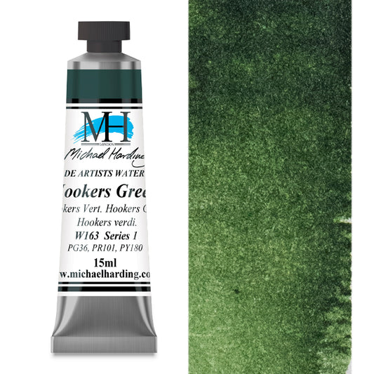 Michael Harding Artists Watercolor - Hookers Green, 15 ml