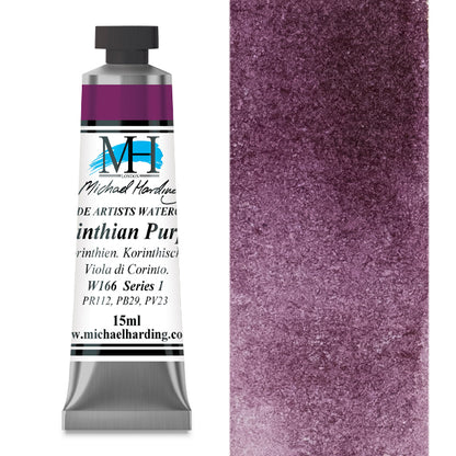 Michael Harding Artists Watercolor - Corinthian Purple, 15 ml