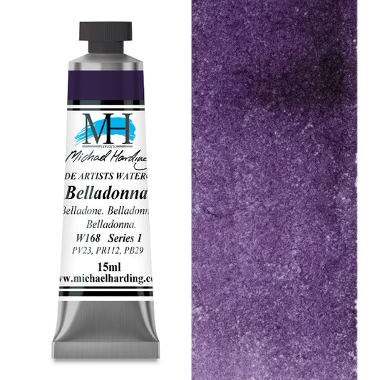 Michael Harding Artists Watercolor - Belladonna, 15 ml