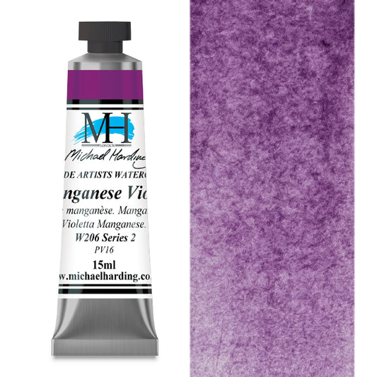 Michael Harding Artists Watercolor - Manganese Violet, 15 ml