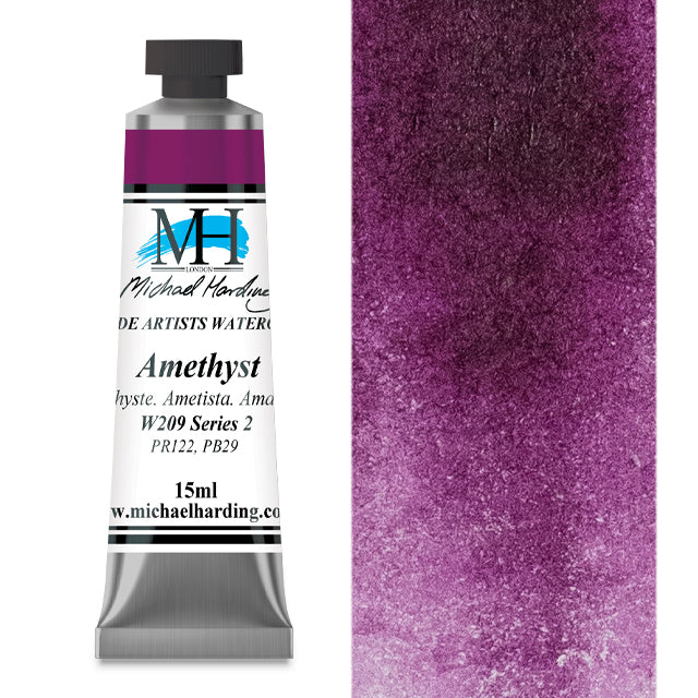 Michael Harding Artists Watercolor - Amethyst, 15 ml