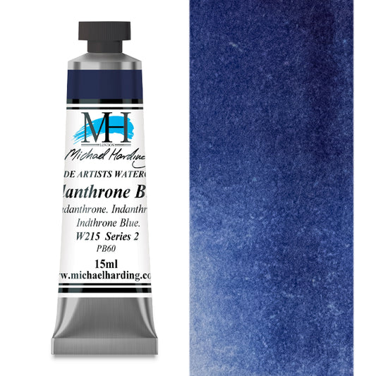 Michael Harding Artists Watercolor - Indanthrone Blue, 15 ml