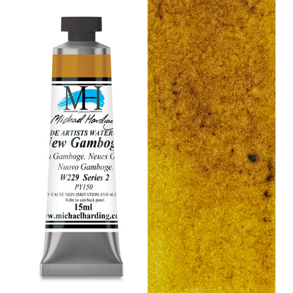 Michael Harding Artists Watercolor - New Gamboge, 15 ml