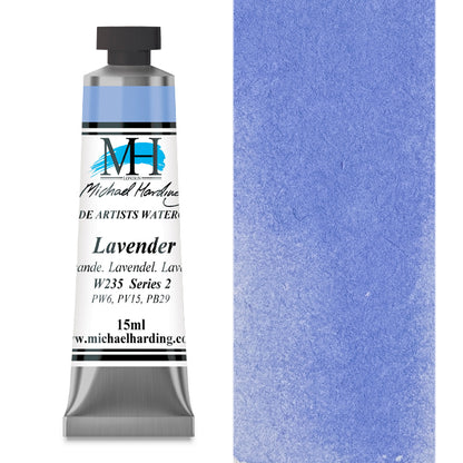 Michael Harding Artists Watercolor - Lavender, 15 ml