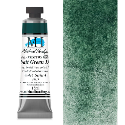 Michael Harding Artists Watercolor - Cobalt Green Deep, 15 ml