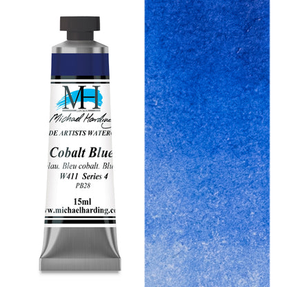 Michael Harding Artists Watercolor - Cobalt Blue, 15 ml