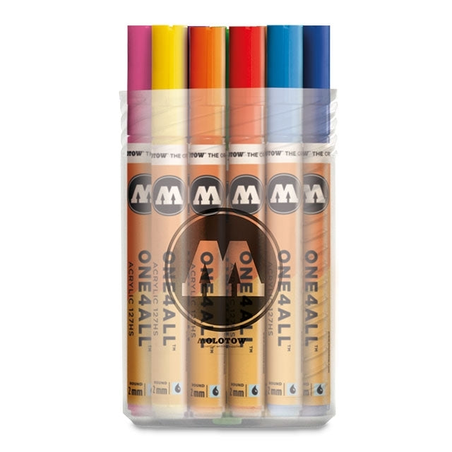 One4All Acrylic Paint Marker Screwtop Set, 20 Colors