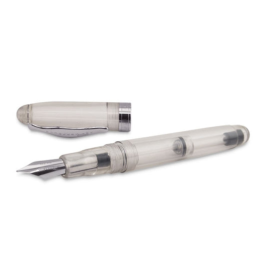 Ahab Flex Fountain Pen, Clear Demonstrator