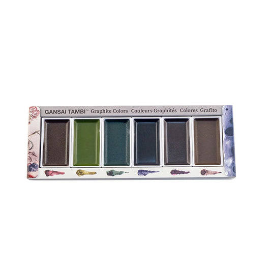 Gansai Tambi Graphite Colors Set of 6