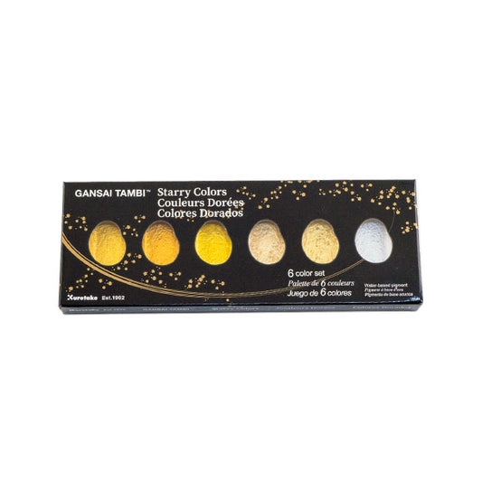 Gansai Tambi "Starry Colors" Set of 6