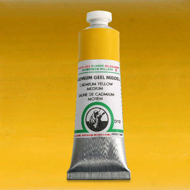 Cadmium Yellow Medium, 40 ml.