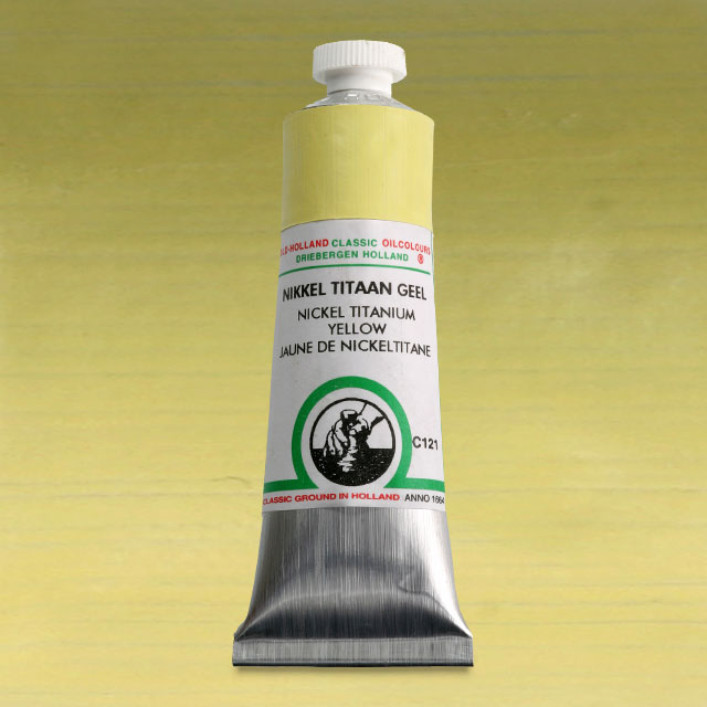 Nickel Titanate Yellow, 40 ml.