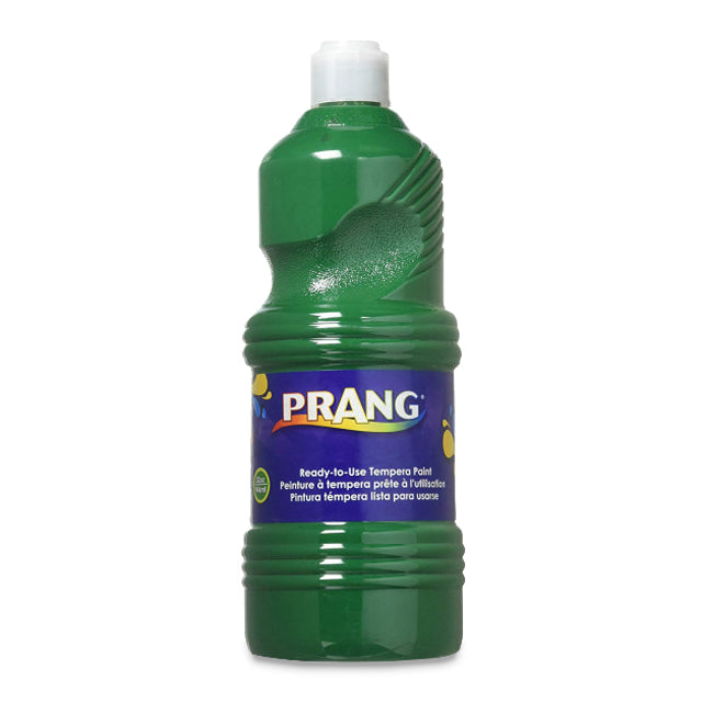 Prang Ready-to-Use Tempera Paint, Green, 32 oz.