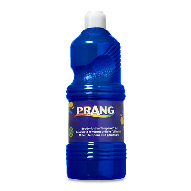 Prang Ready-to-Use Tempera Paint, Blue, 32 oz.