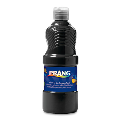 Prang Ready-to-Use Tempera Paint, Black, 16 oz.